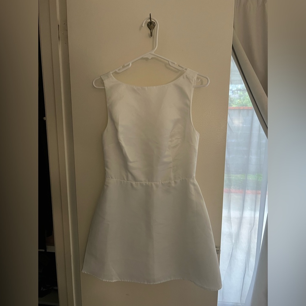 Reformation White Zenni Dress Size 4